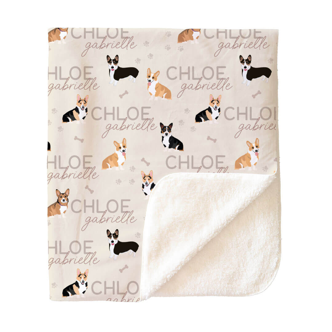 Personalized Kids Blankets | Dog Breeds - Part 2