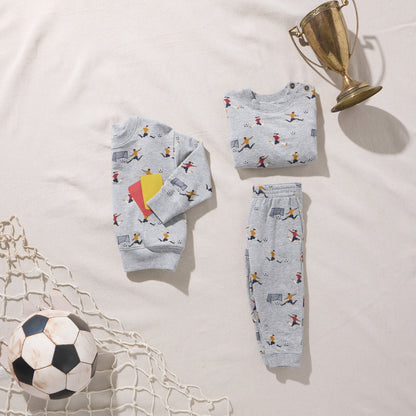 Baby Jax Jogger Set - Mini Soccer Players