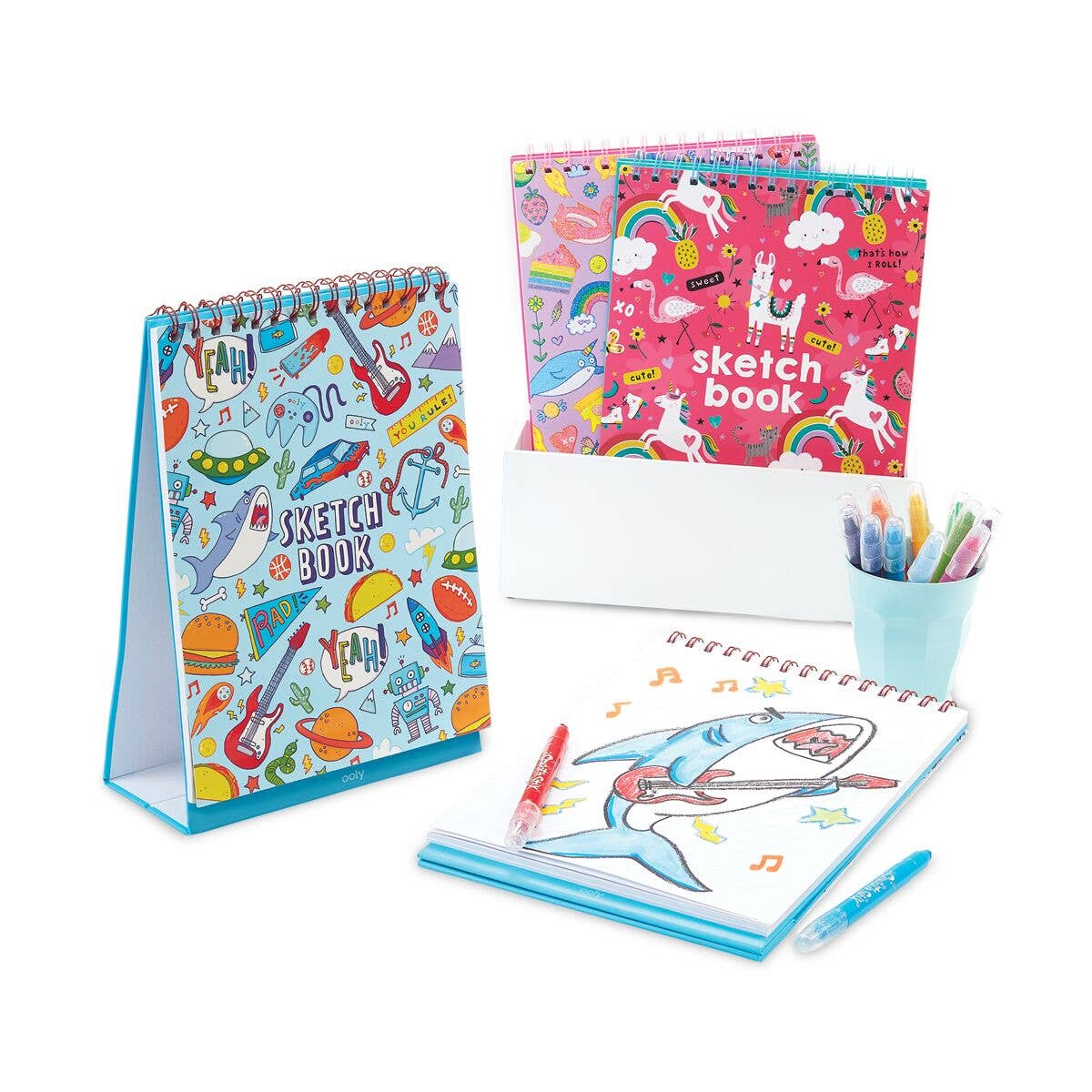 Sketch & Show: Standing Sketchbook - Awesome Doodles