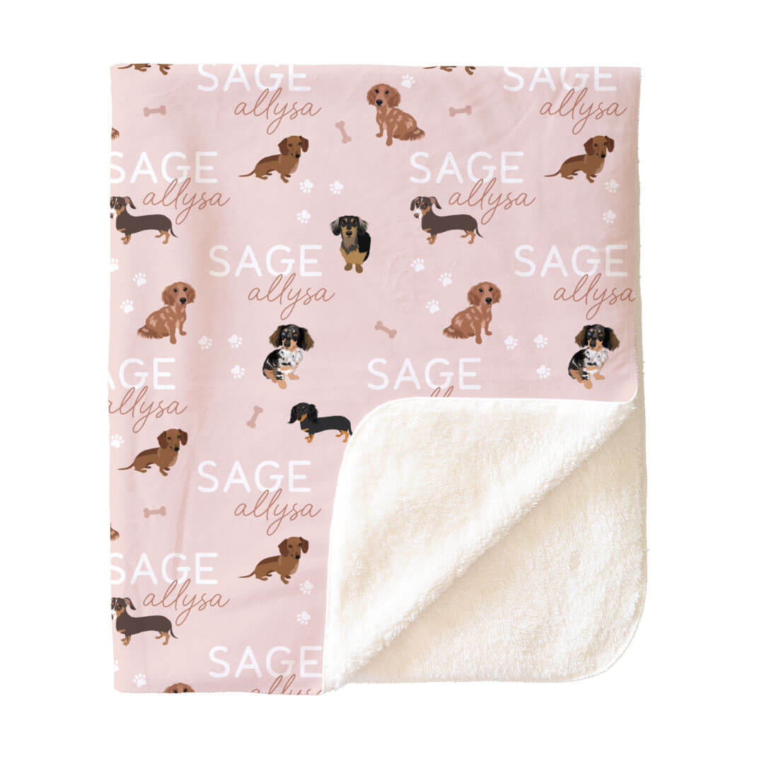 Personalized Kids Blankets | Dog Breeds - Part 2