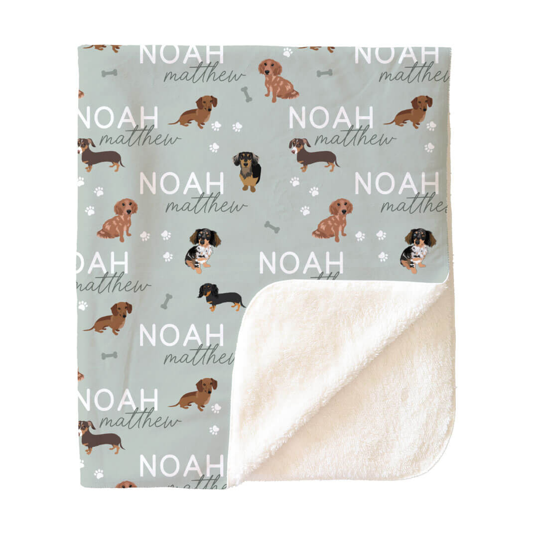 Personalized Kids Blankets | Dog Breeds - Part 2