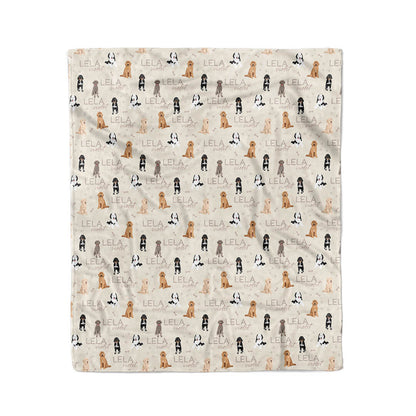 Personalized Kids Blanket | Doodles