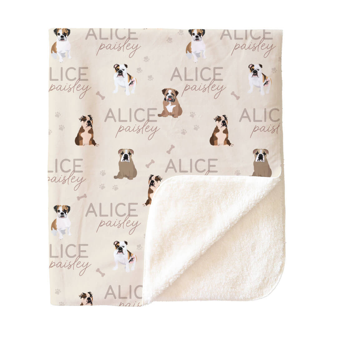Personalized Kids Blankets | Dog Breeds - Part 2