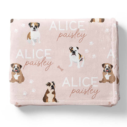 Personalized Kids Blankets | Dog Breeds - Part 2
