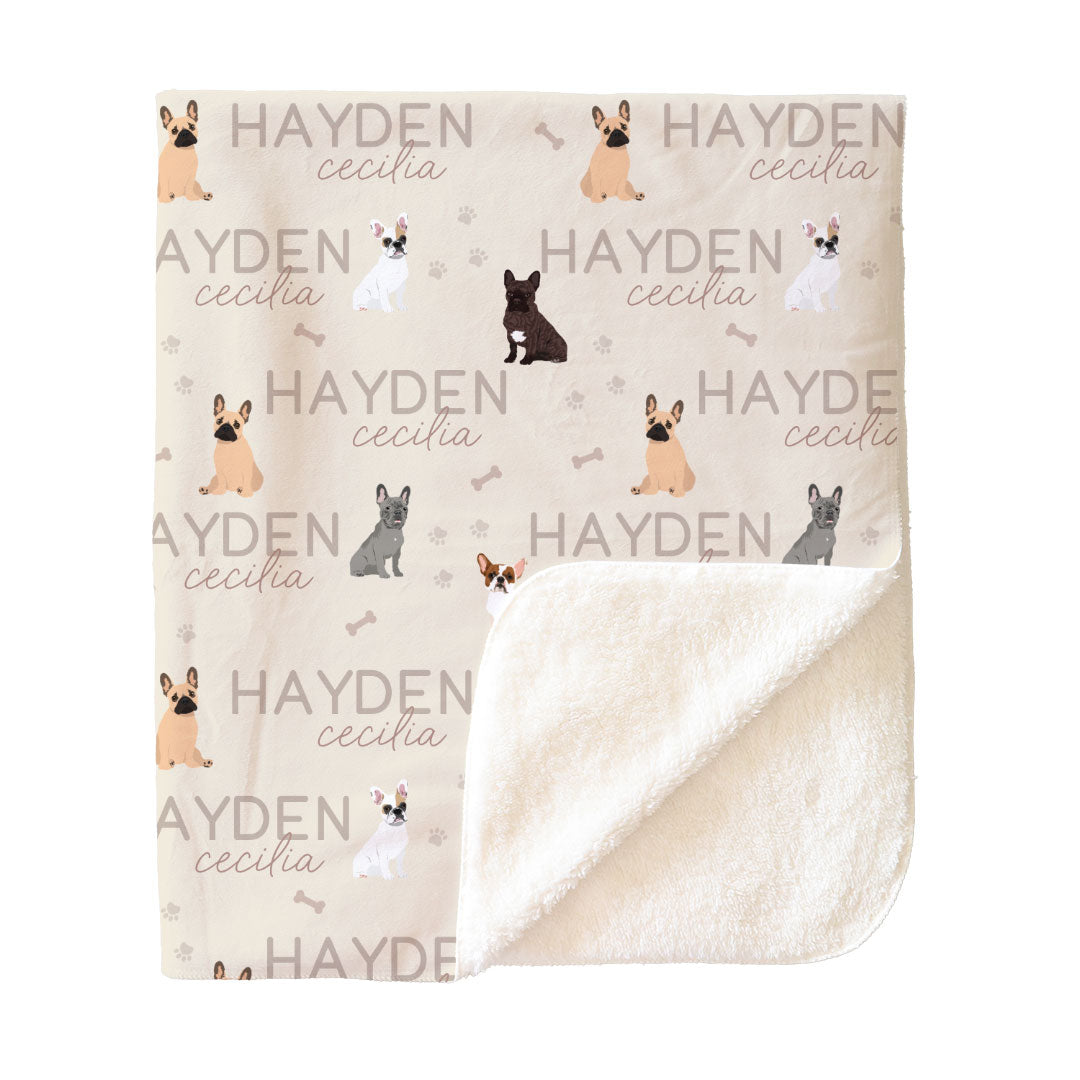 Personalized Kids Blankets | Dog Breeds - Part 2