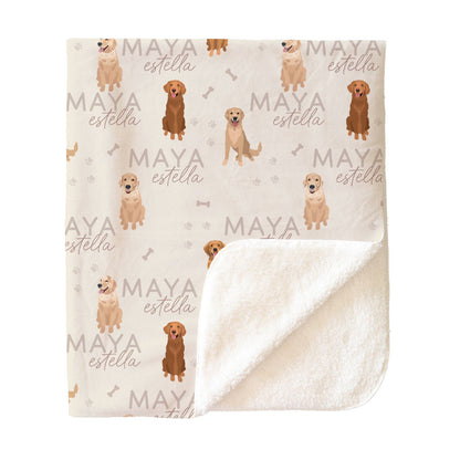 Personalized Kids Blankets | Dog Breeds - Part 2