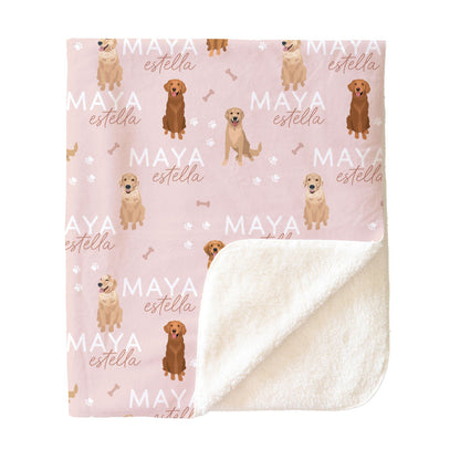 Personalized Kids Blankets | Dog Breeds - Part 2