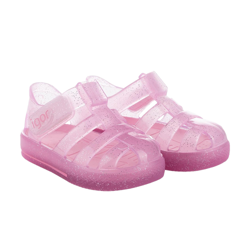 Star Glitter Shoe - Pink