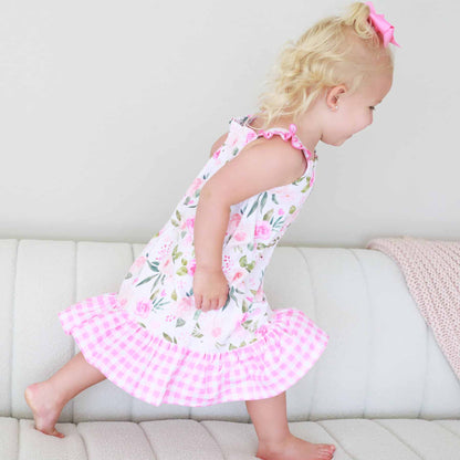Girls' Full Length Ruffle Nightgown | In Bloom
