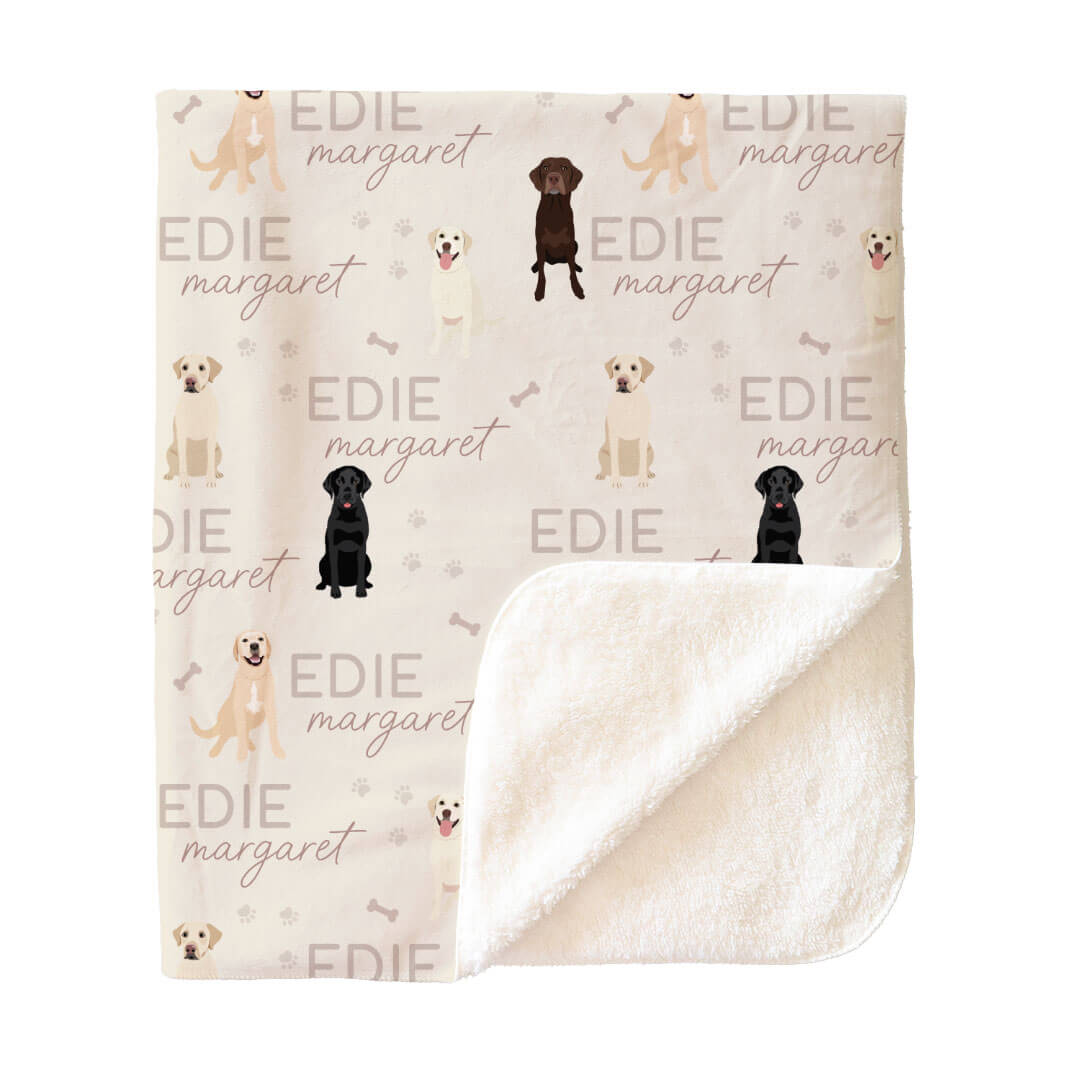 Personalized Kids Blankets | Dog Breeds - Part 2