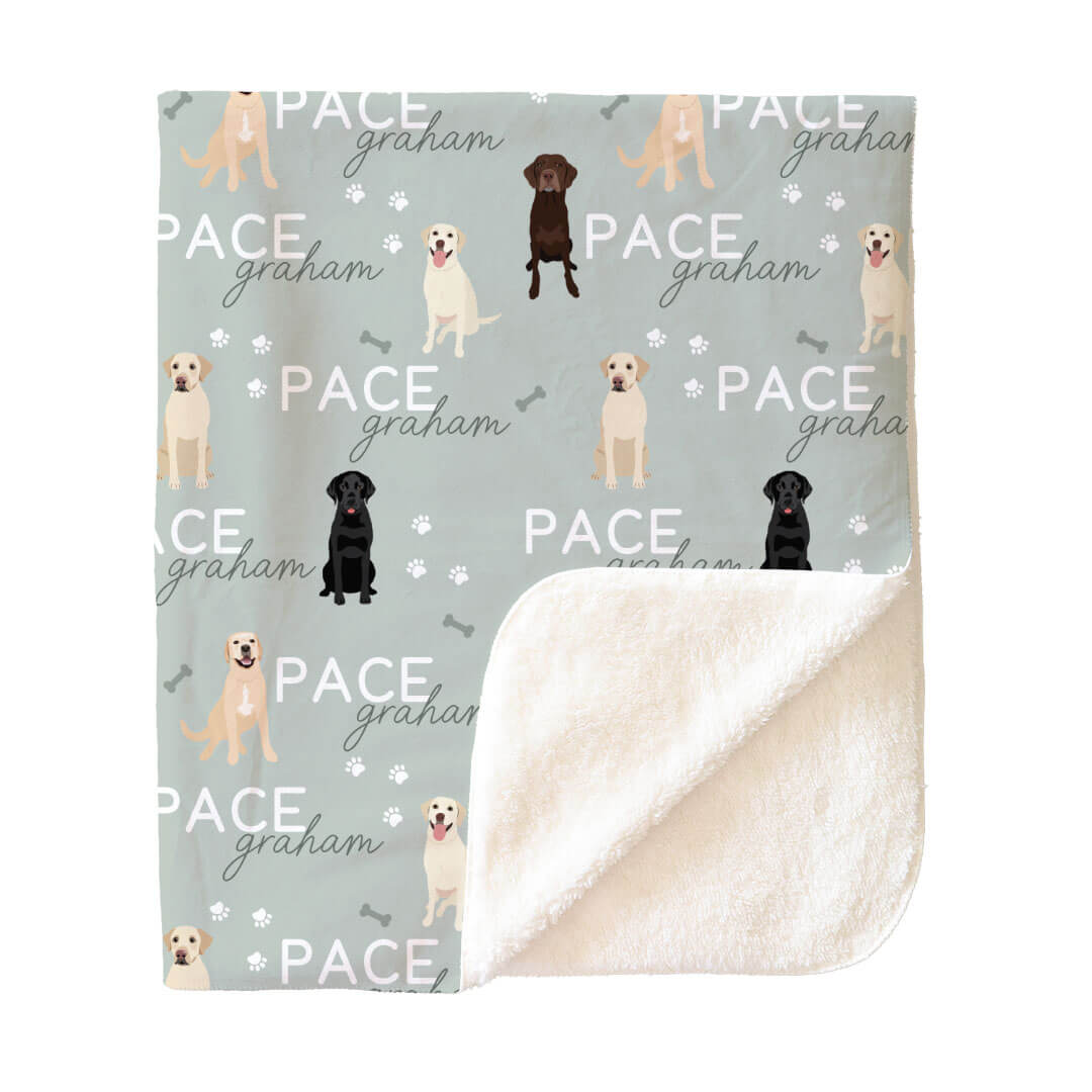 Personalized Kids Blankets | Dog Breeds - Part 2