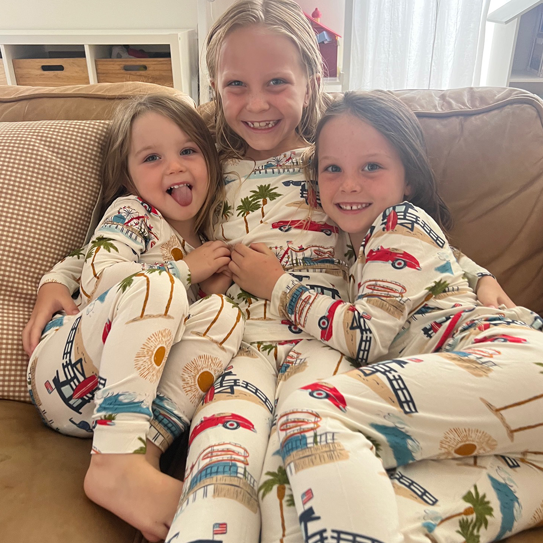 Kids Bamboo PJ Set - LA