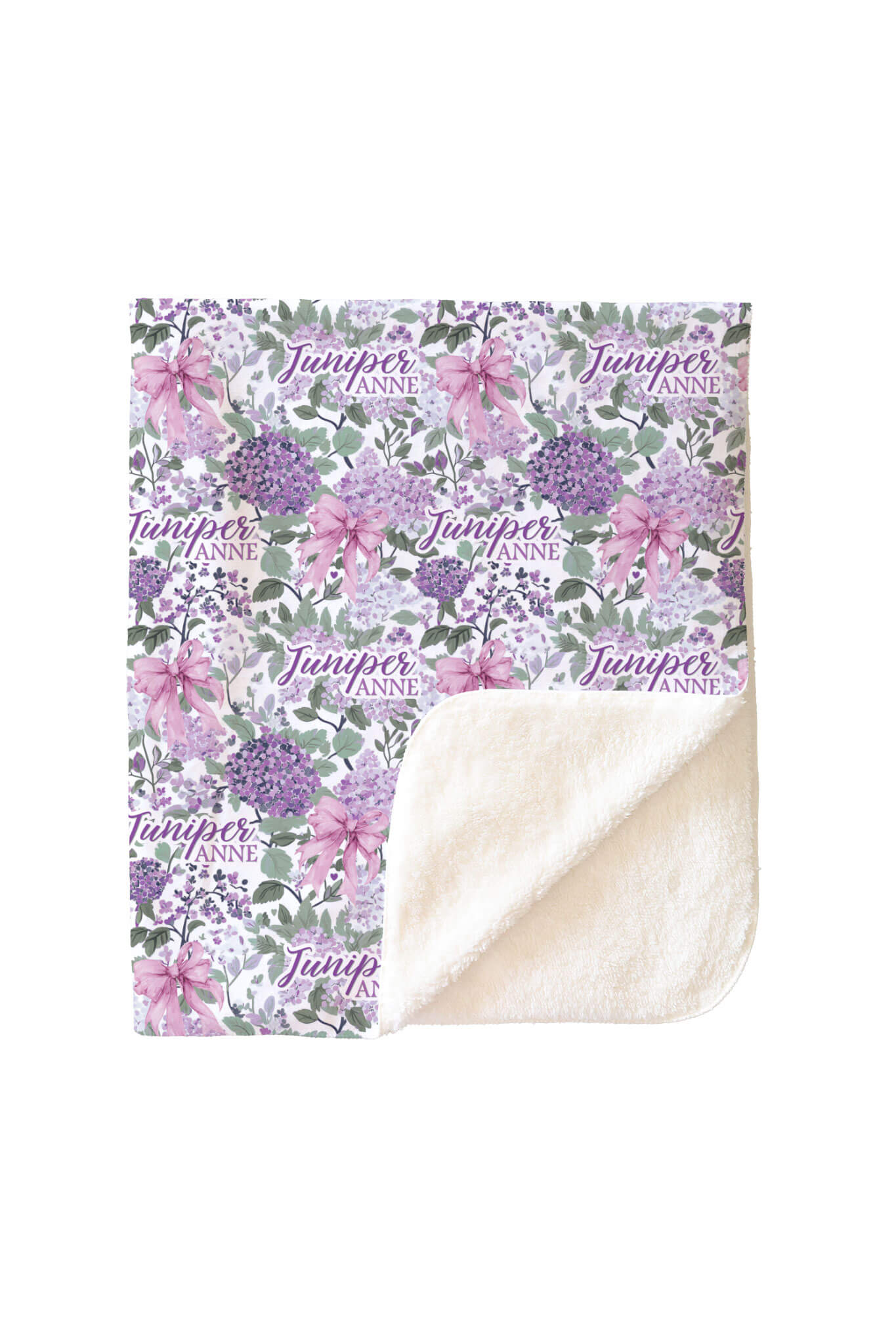 Personalized Kids Blanket | Lavender Lullaby
