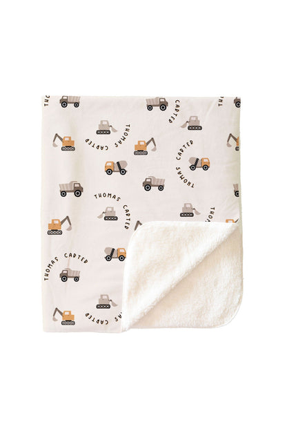Personalized Kids Blanket | Little Builder