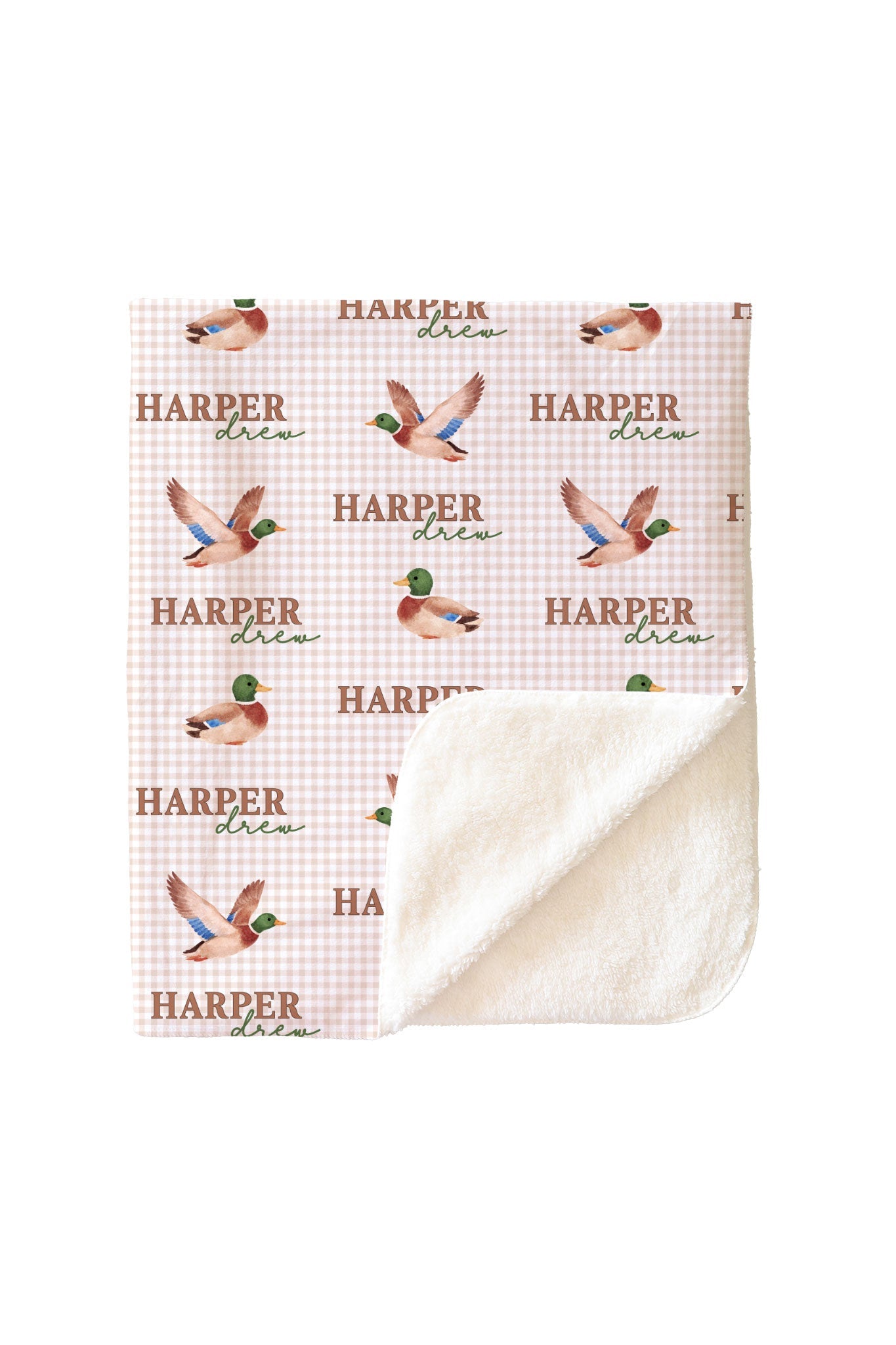Personalized Kids Blanket | Little Mallard