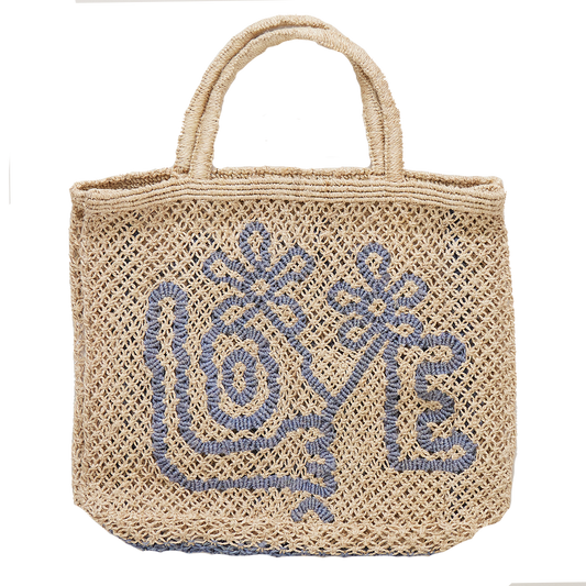 Flower Love Bag - Pebble