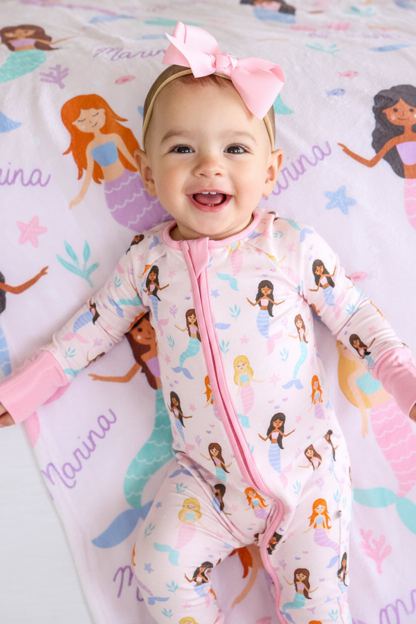 Convertible Zip Romper | Let's Be Mermaids