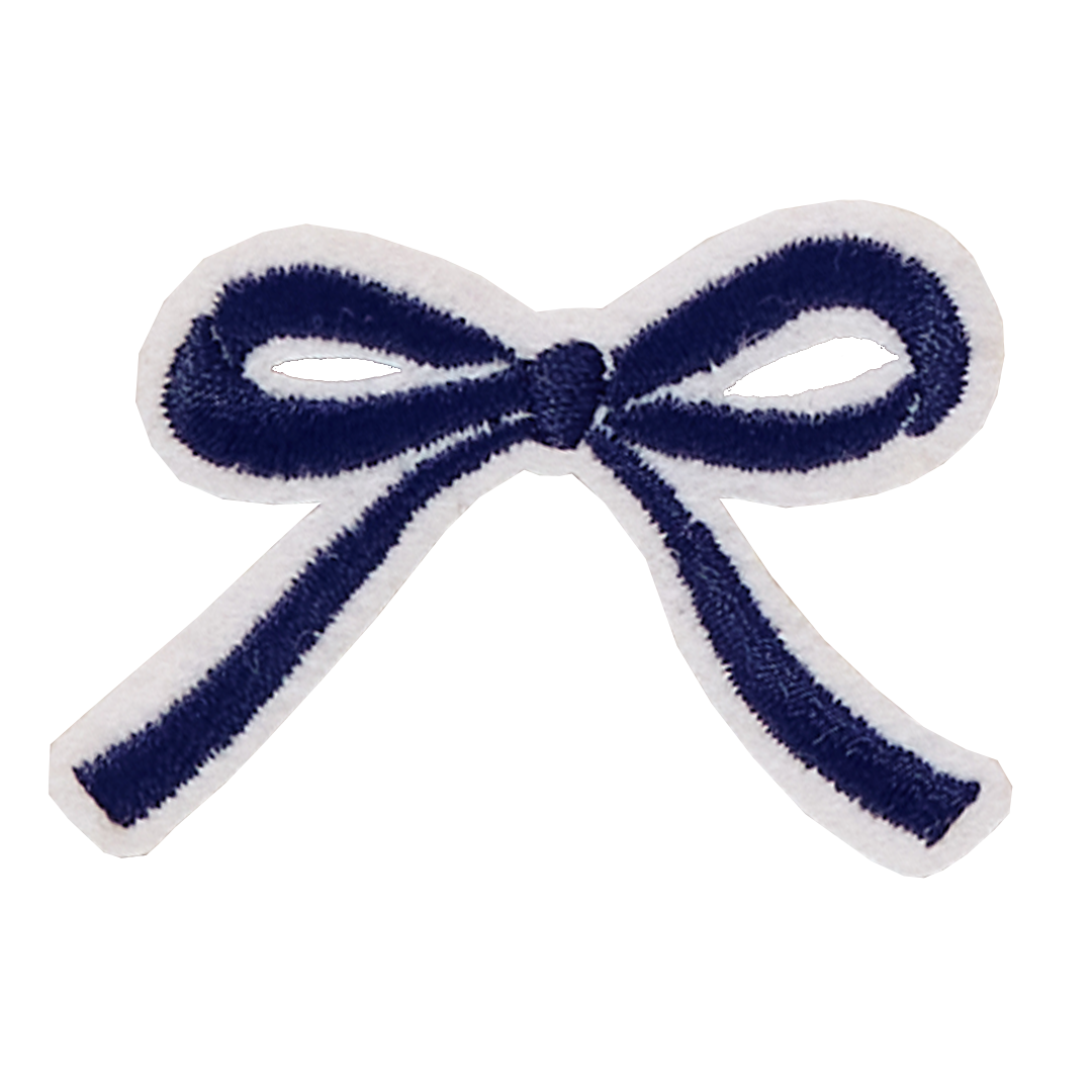 Coop Patches - Navy Bow