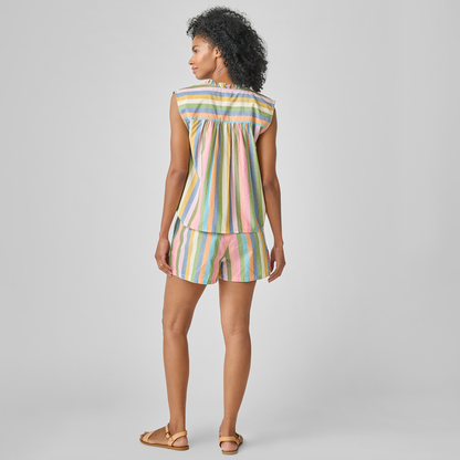 Womens Misha Top - Parade Stripe