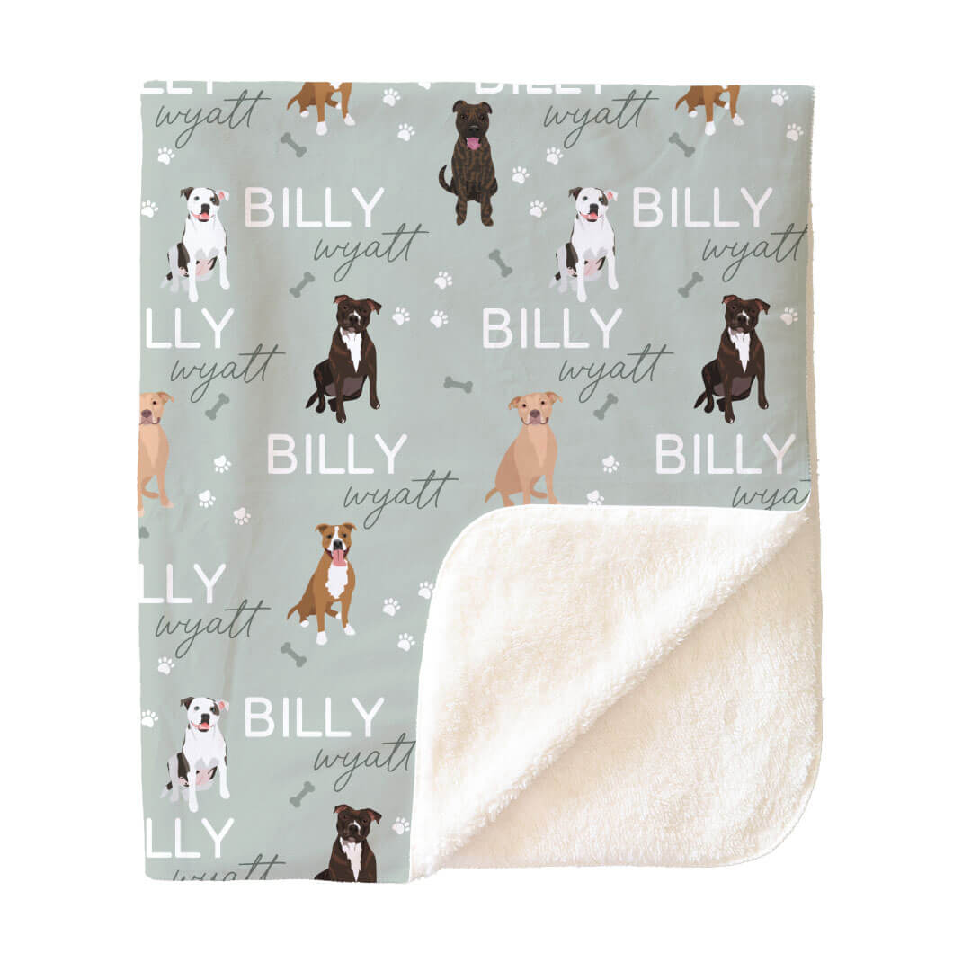 Personalized Kids Blankets | Dog Breeds - Part 2
