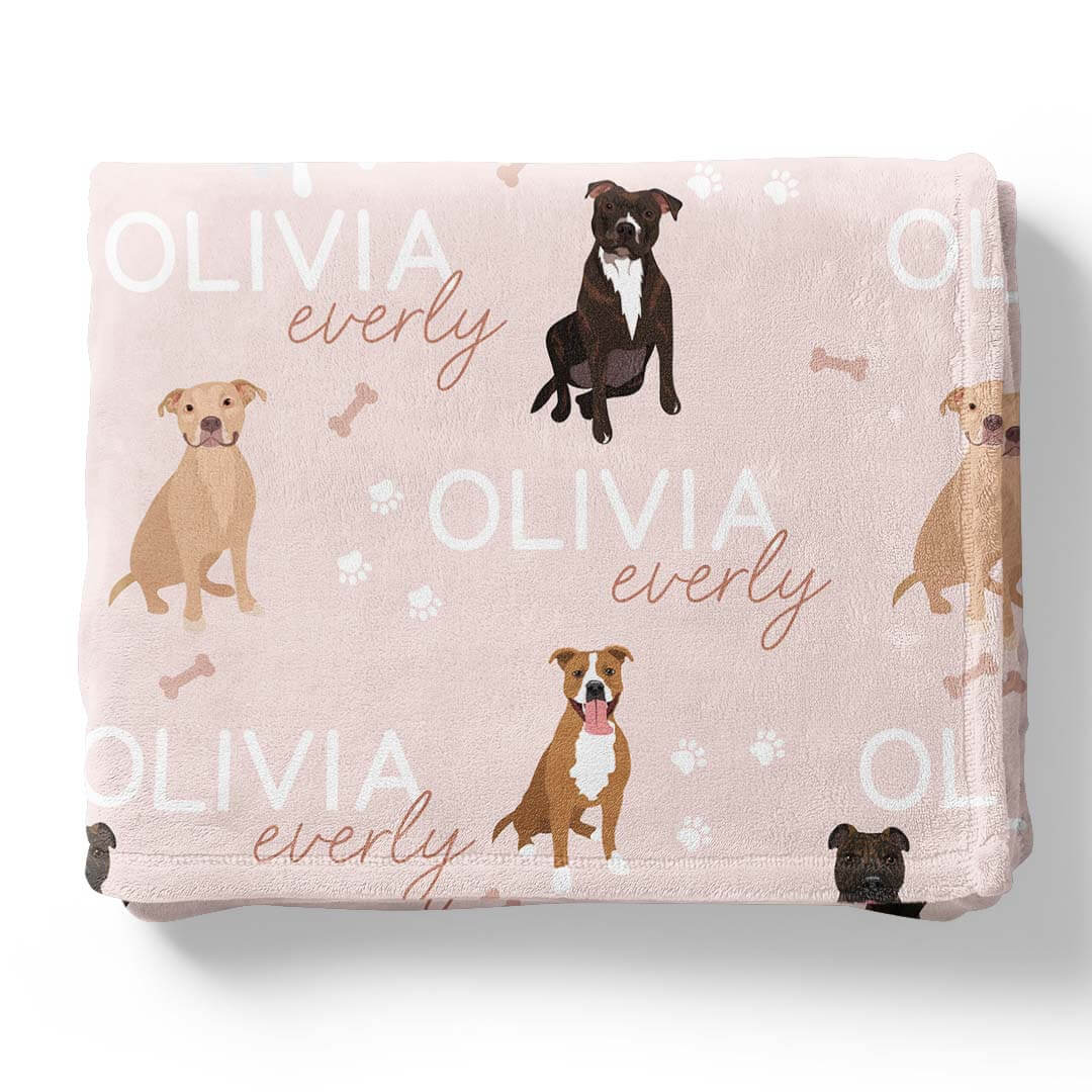 Personalized Kids Blankets | Dog Breeds - Part 2