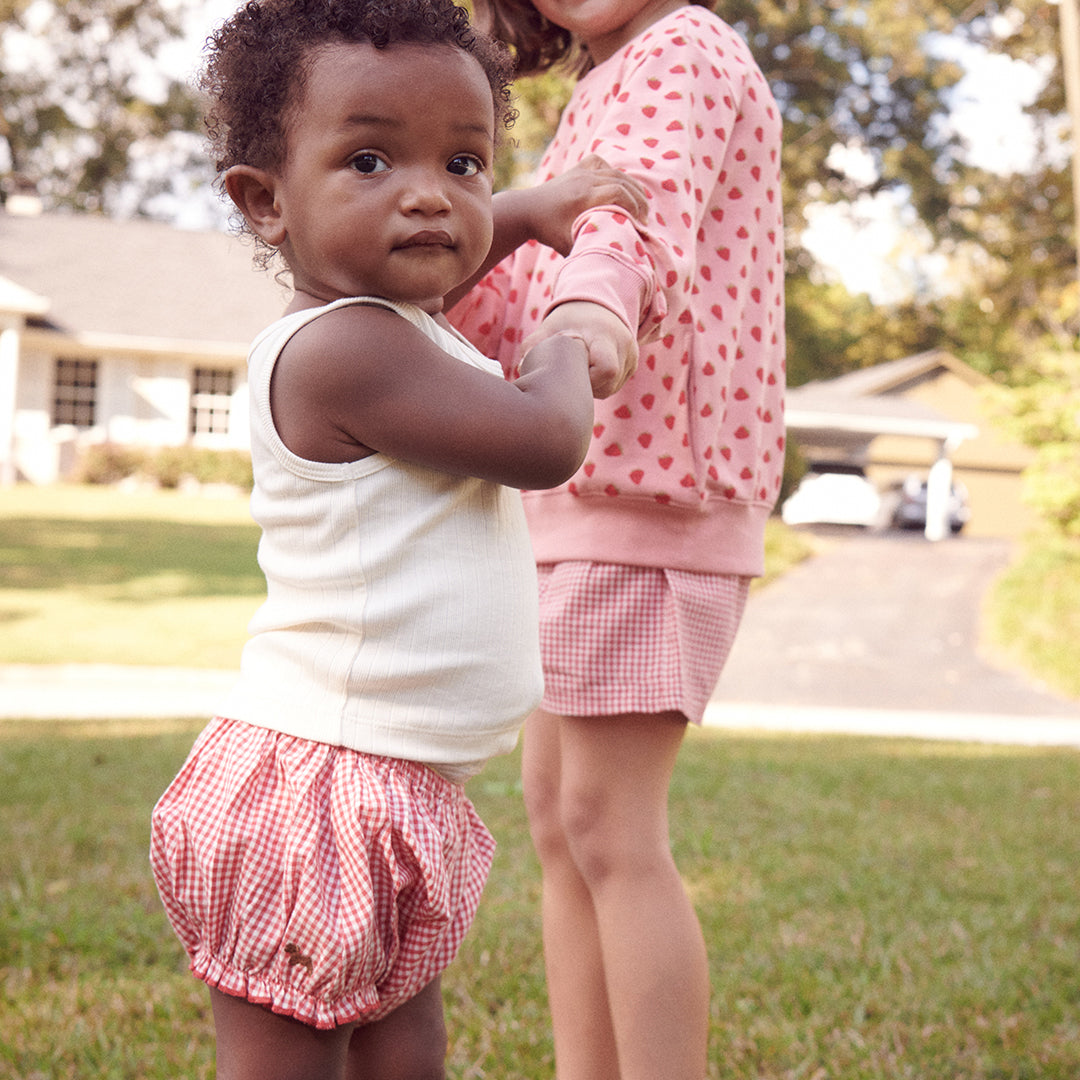 Baby Joy Rib Tank - Dress Blues