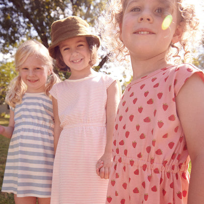 Playground Dress - Pink Stripe