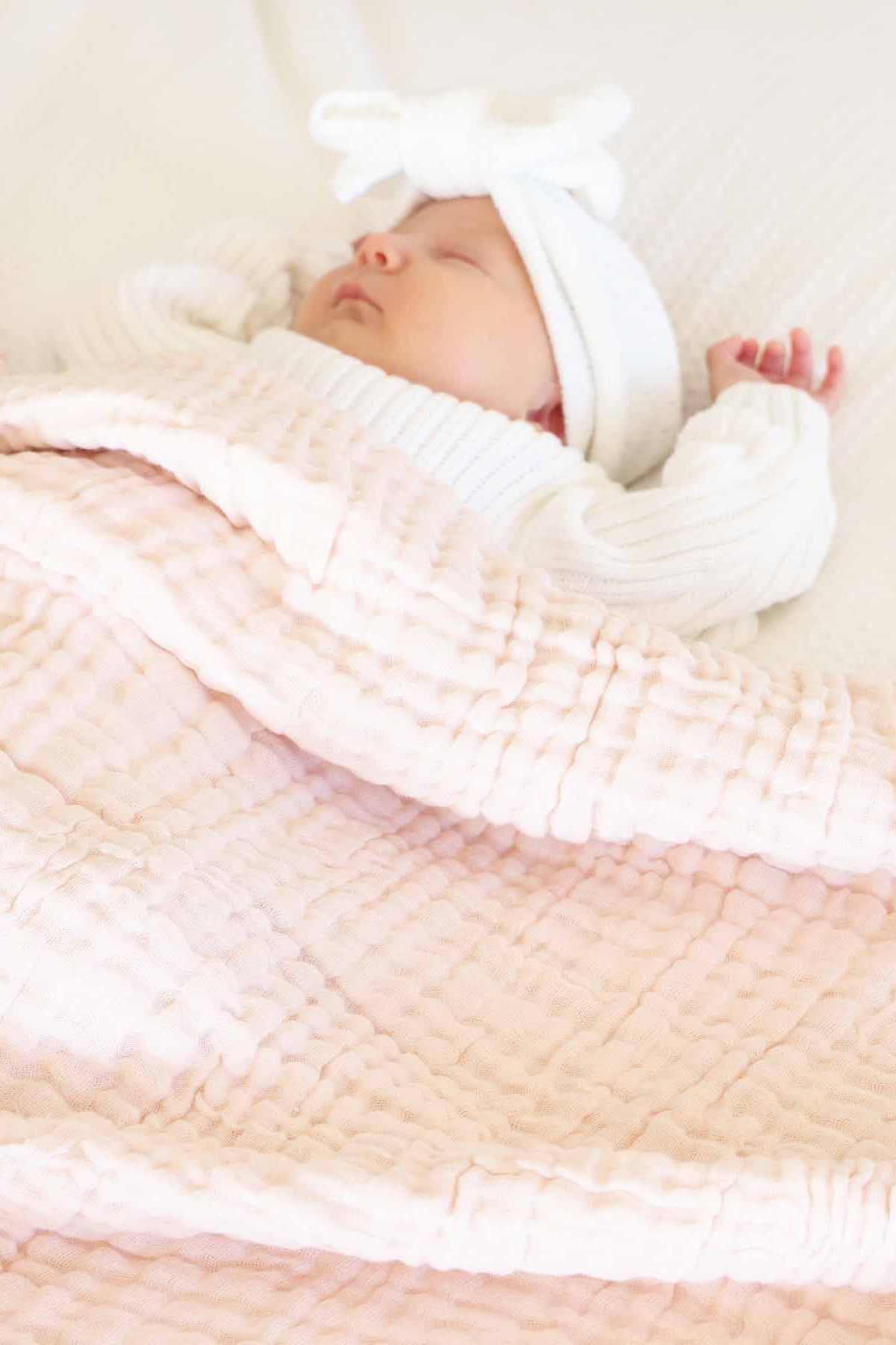 Organic Cotton Gauze Swaddle Blanket | Primrose