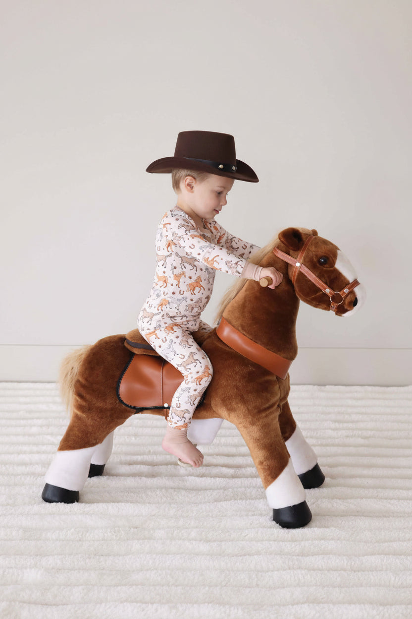 P's Ponies Two Piece Pajama Set