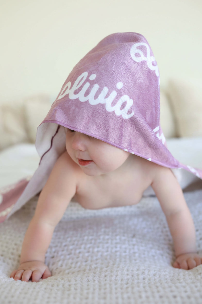 Personalized Hooded Towel | Solids