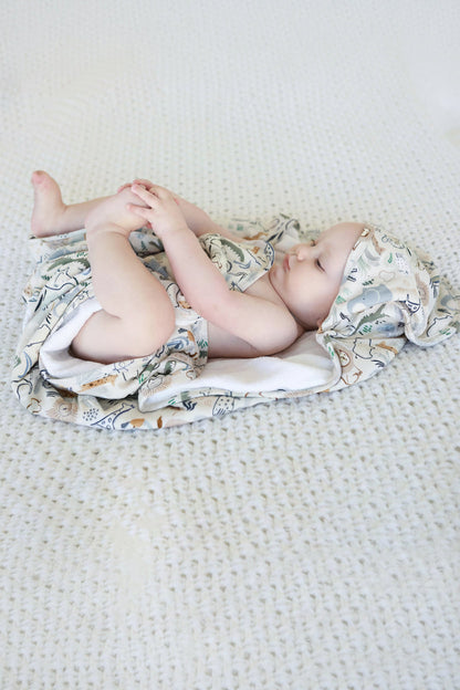 Baby Embroidered Bamboo Hooded Towels