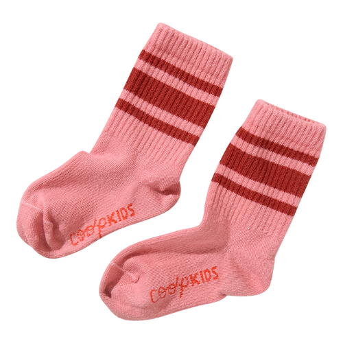 Scooter Tube Sock - Pink Red