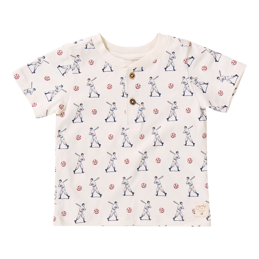Scout Henley T-Shirt - Baseball