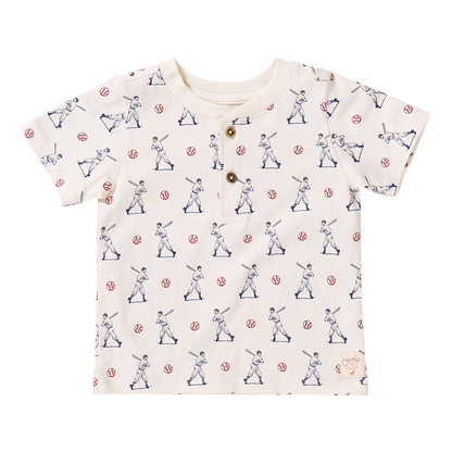 Scout Henley T-Shirt - Baseball