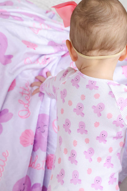 Personalized Kids Blanket | Sea Snuggles