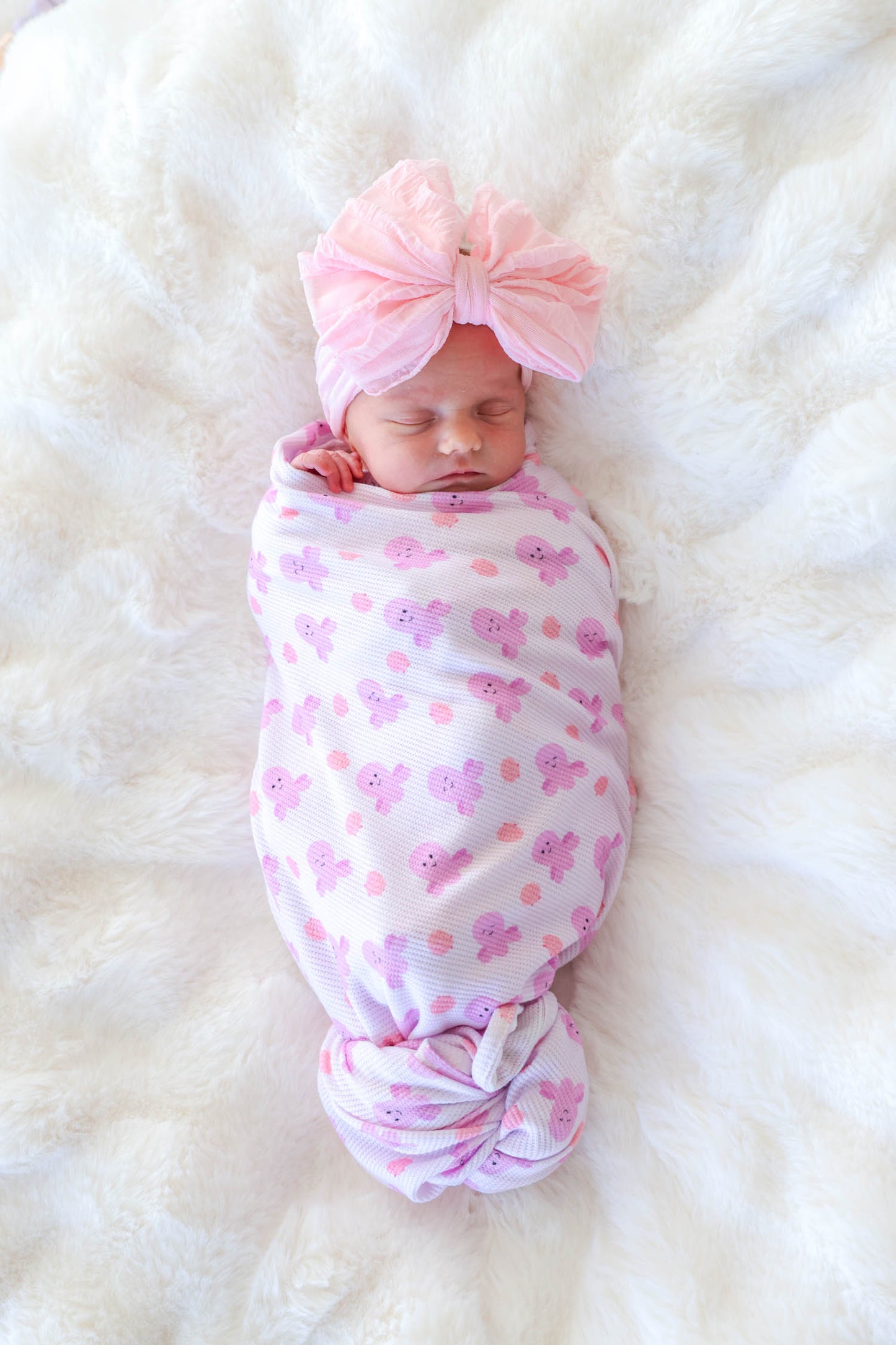 Bamboo Waffle Oversized Swaddle Blanket | Sea Snuggles