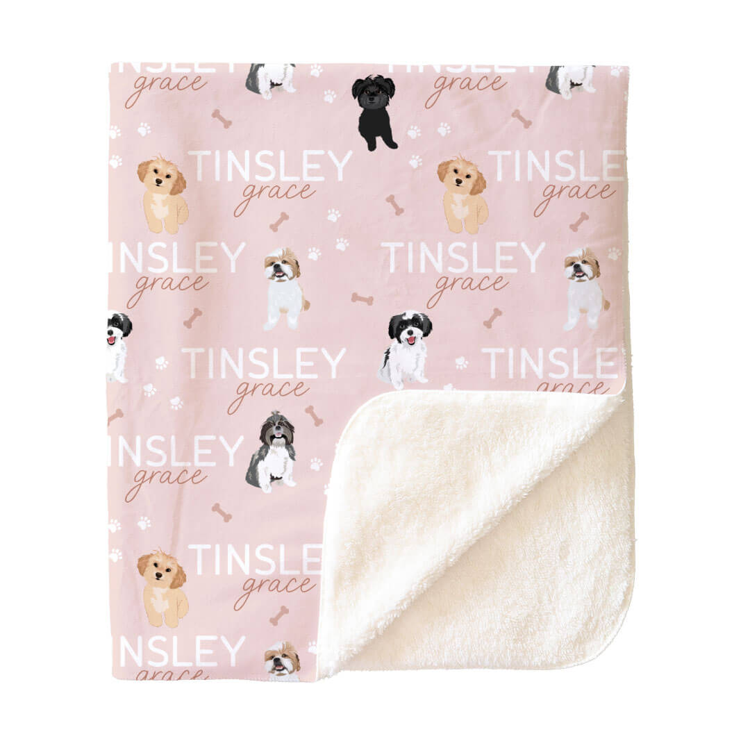 Personalized Kids Blankets | Dog Breeds - Part 2