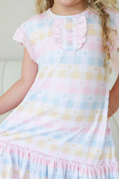 Girls' Flutter Sleeve Nightgown | Sweet Sleep
