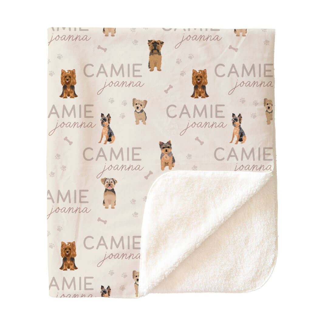Personalized Kids Blankets | Dog Breeds - Part 2