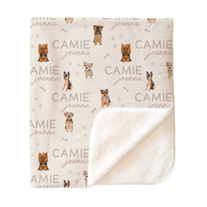 Personalized Kids Blankets | Dog Breeds - Part 2