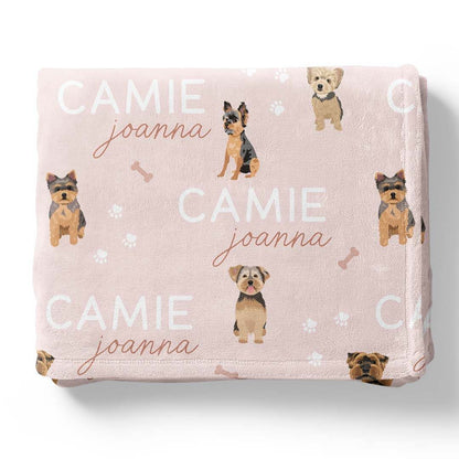 Personalized Kids Blankets | Dog Breeds - Part 2
